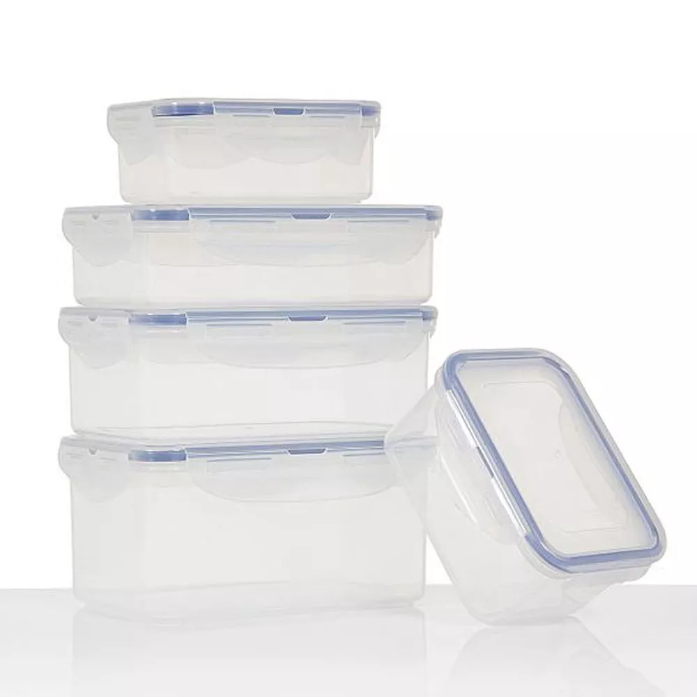 Set de 5 boites " Les Essentielles " Lock & Lock