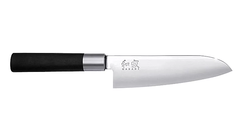 Couteau japonais lame santoku WASABI