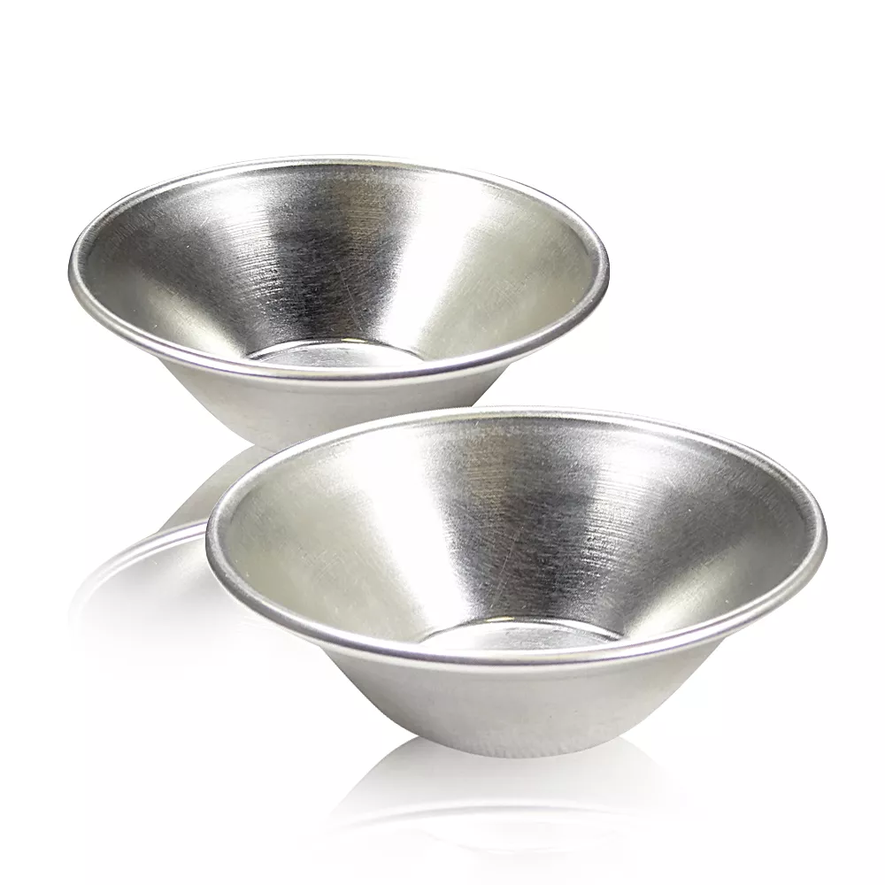 Lot 6 Moules Pasteïs de Nata fer blanc Gobel