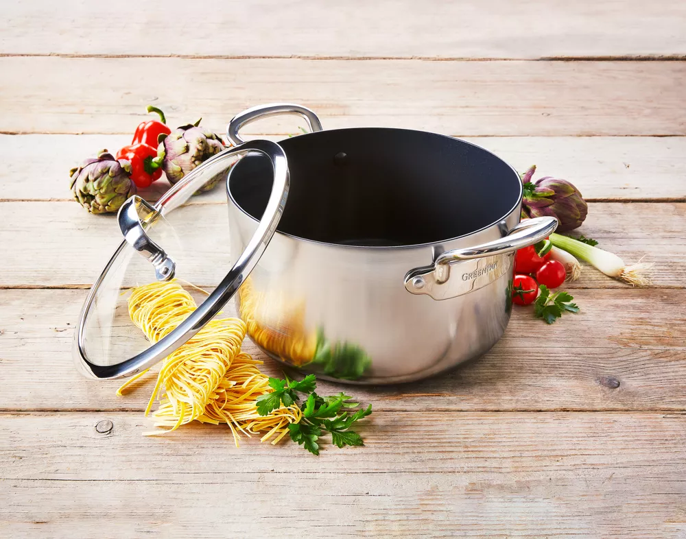 Faitout anti-adhésif céramique Barcelona Evershine GreenPan