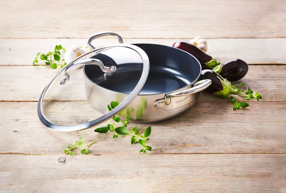 Sauteuse 2 anses anti-adhésive céramique Barcelona Evershine GreenPan