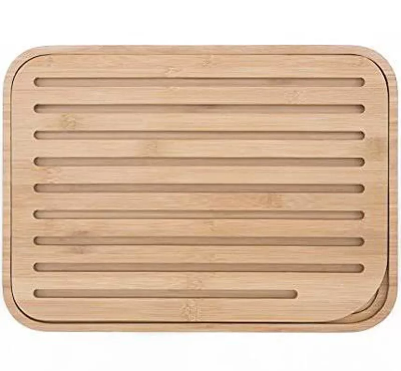 Planche à pain en bambou Pebbly Natural