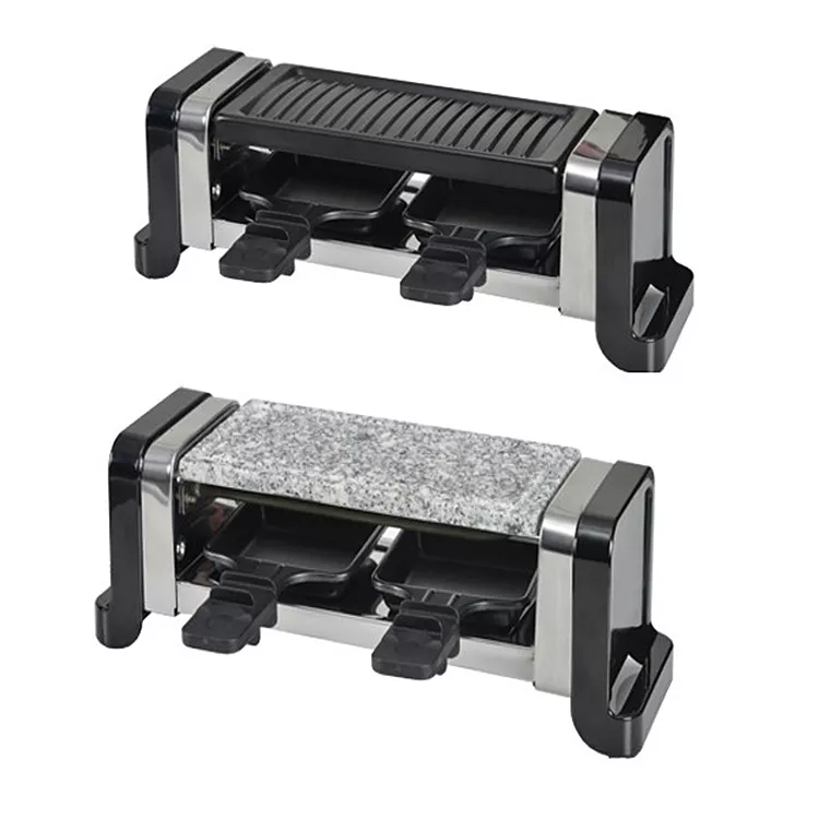Appareil à Raclette noir 2 personnes Kitchenchef