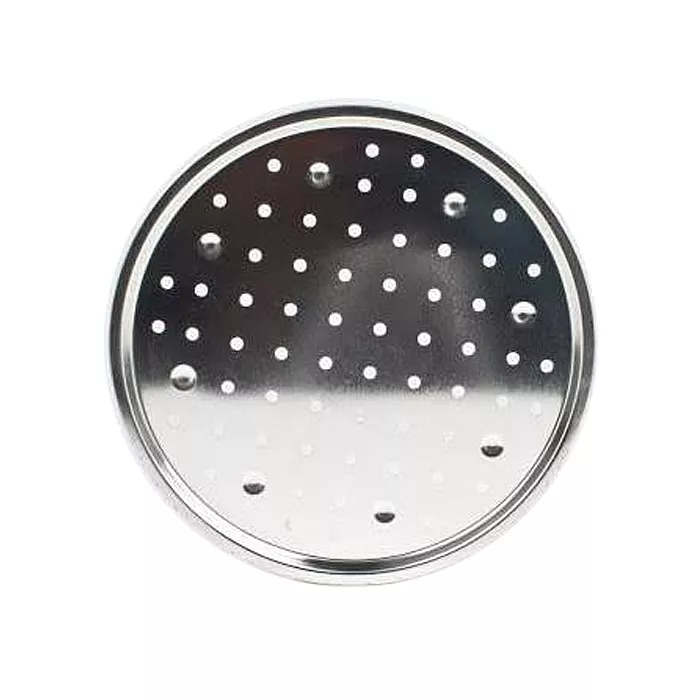 Plaque à Pizza Perforée en Fer Blanc Gobel