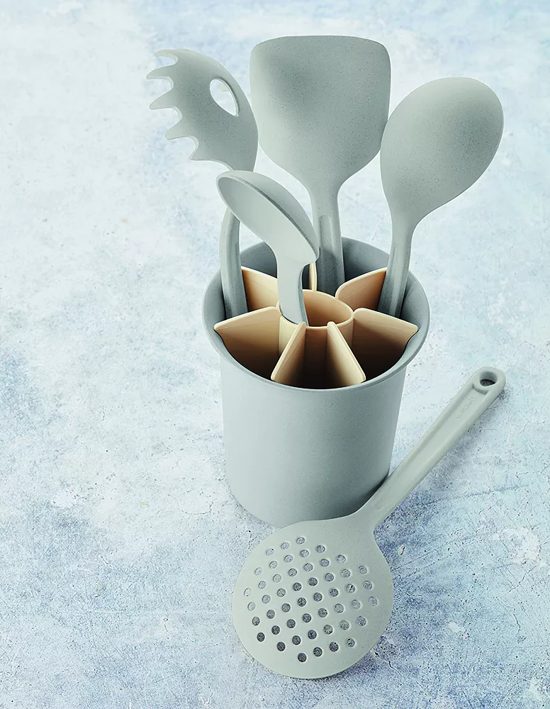 Pot à Ustensiles en Bambou Point Virgule