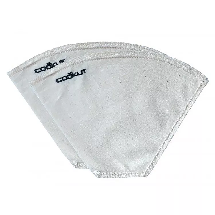 Filtres à café Réutilisables en Coton non traité Cookut