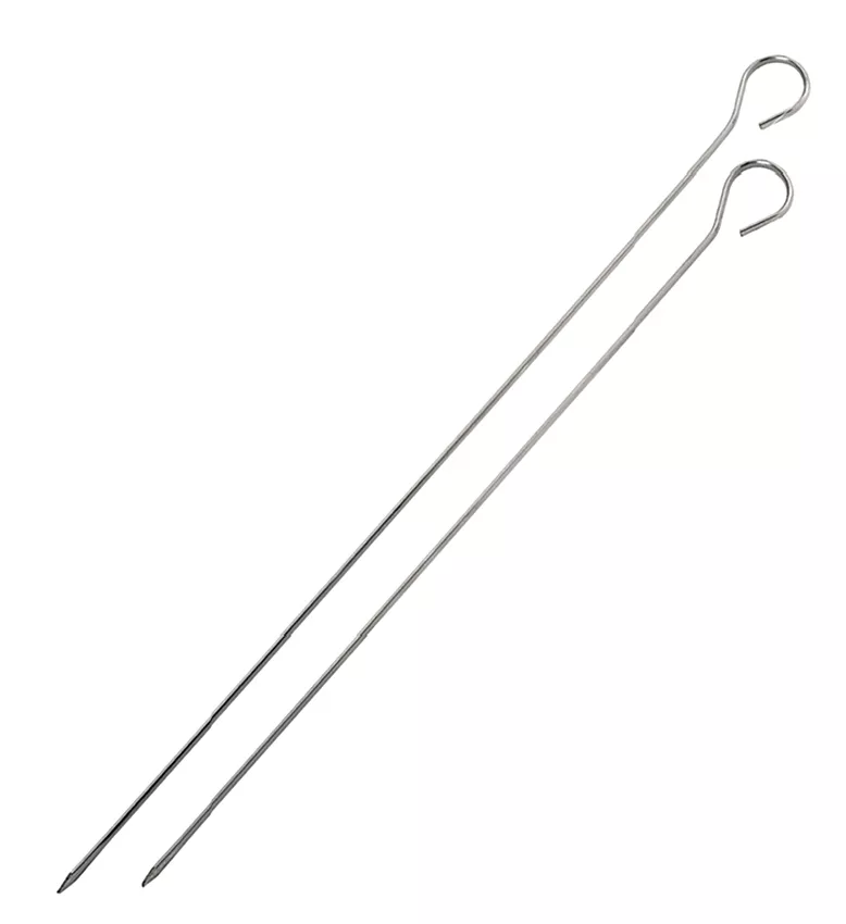 Lot de 10 piques à brochettes Inox De Buyer
