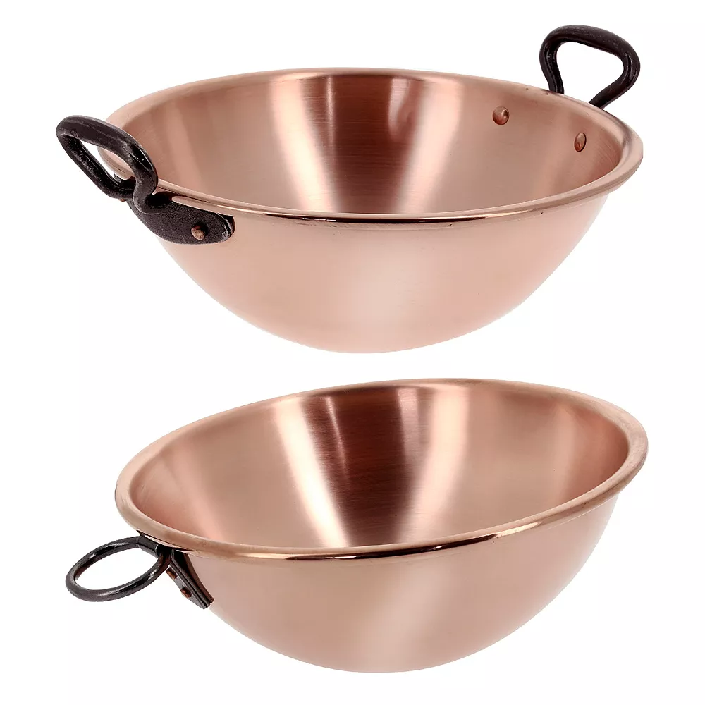 Bassine à Blanc "cul-de-poule" Cuivre De Buyer