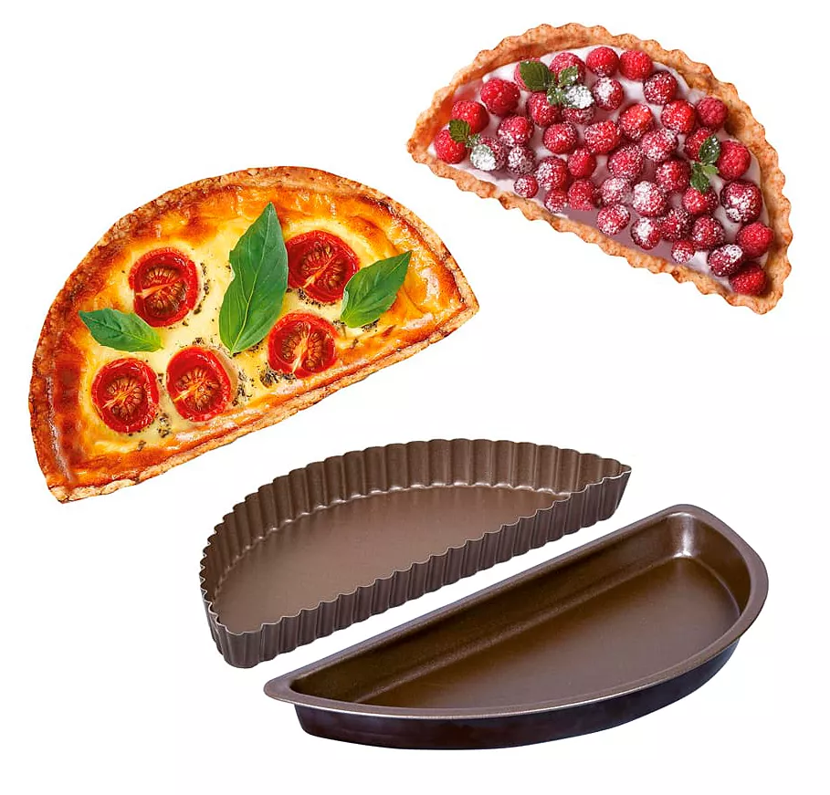 Moule Demi Tarte Anti-adhérent Gobel