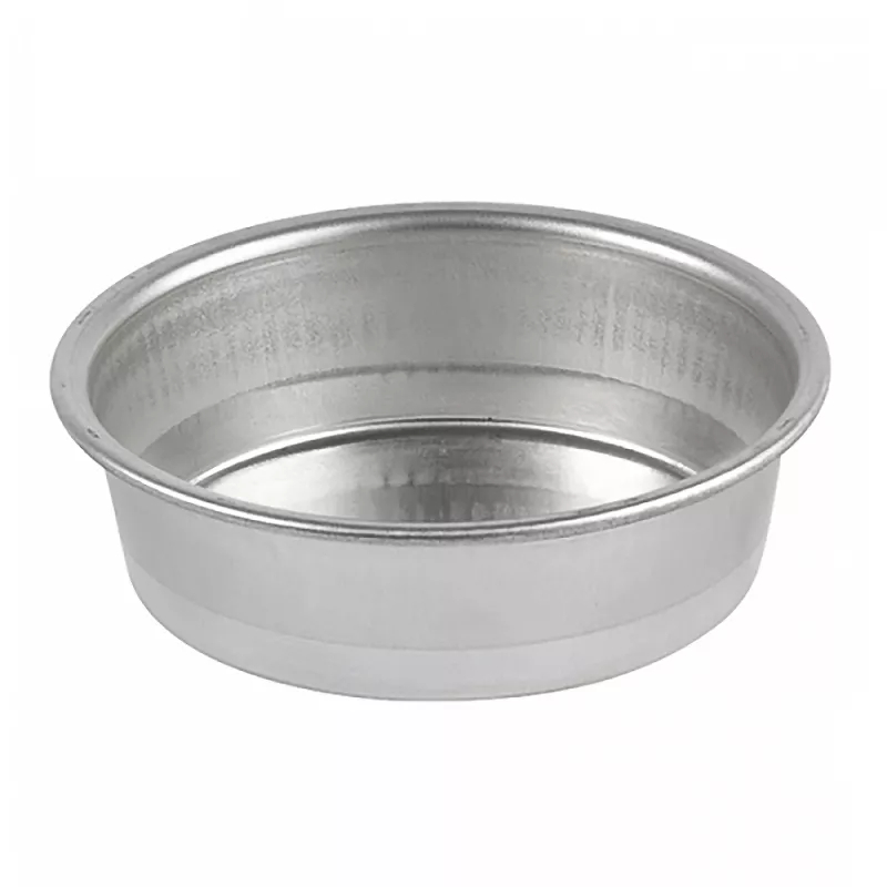 Moule à Manqué rond uni fer blanc Gobel