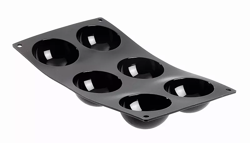 Moule souple demi-sphère