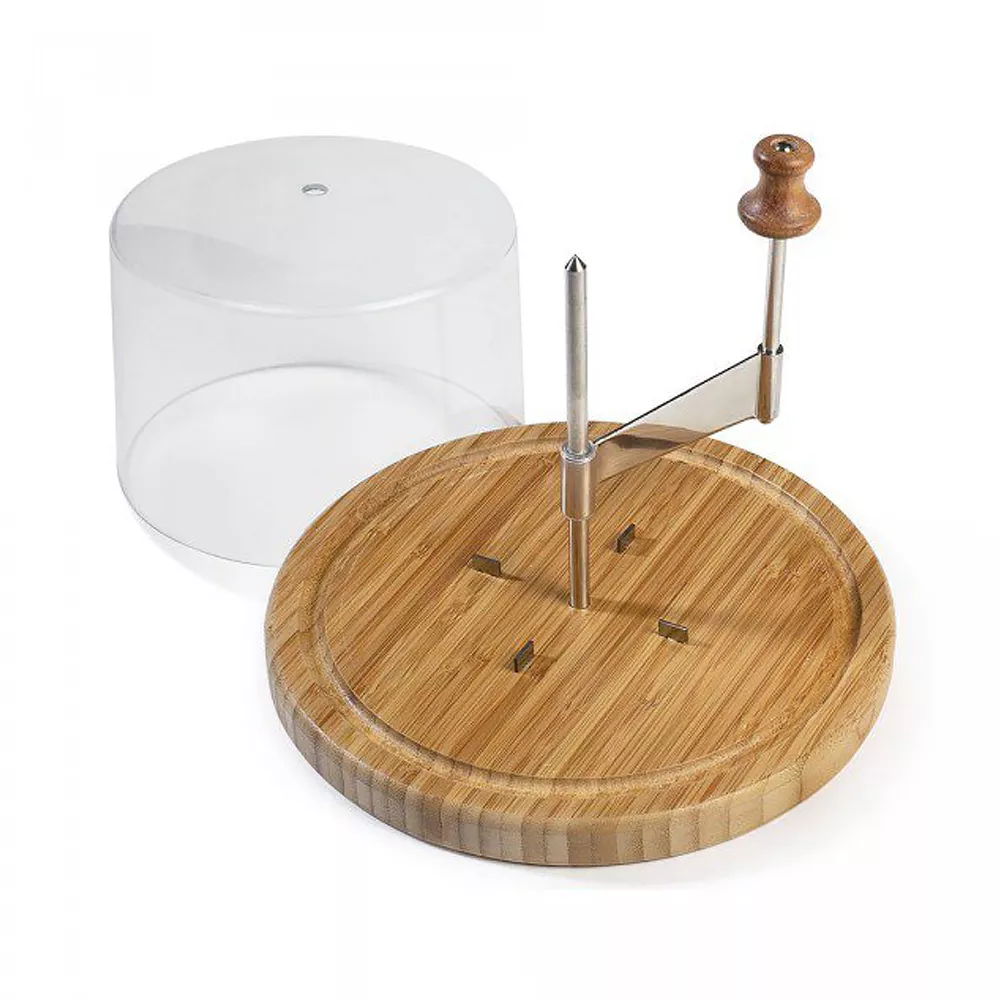 Racloir à Fromage tête de moine bambou DM Création