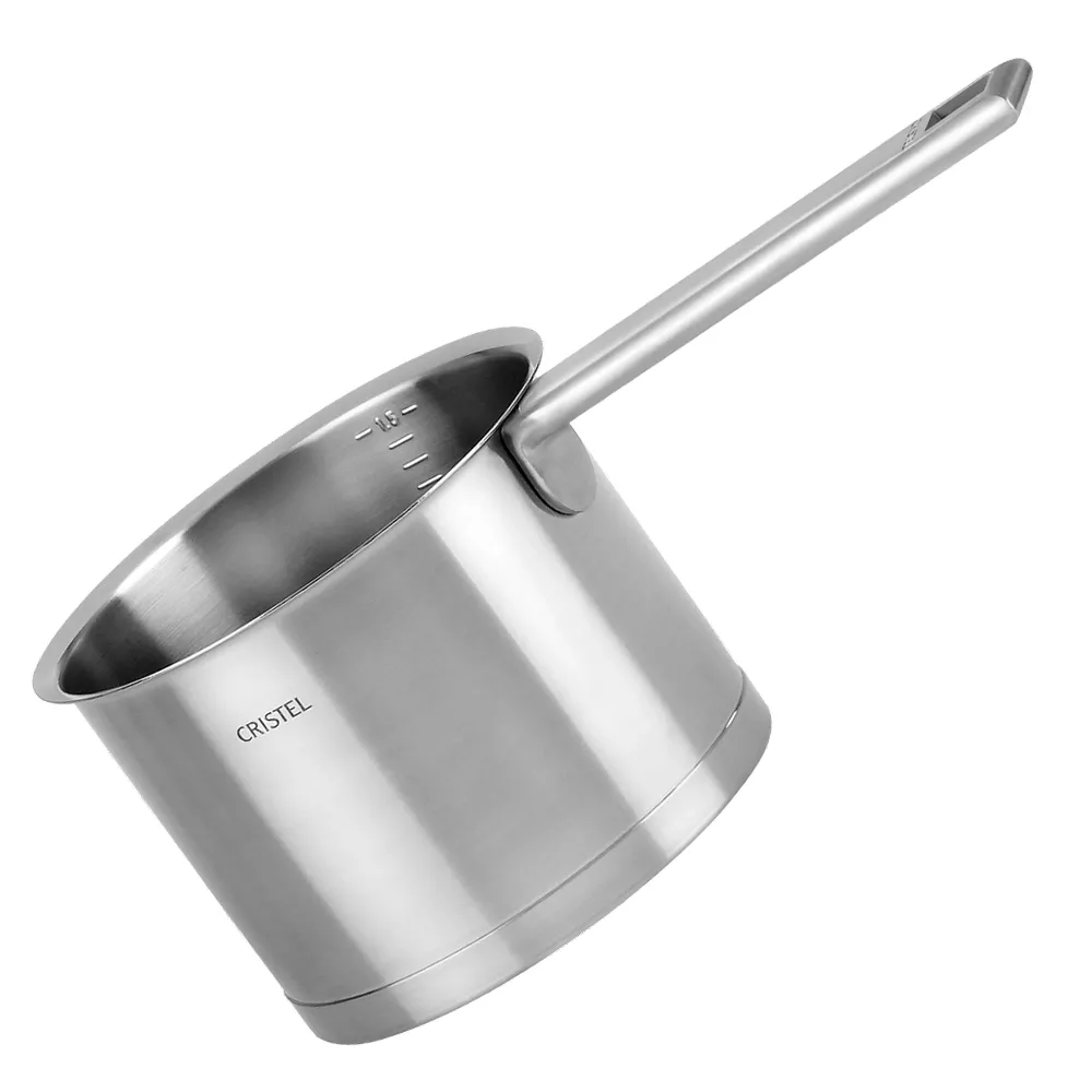 Casserole Haute Graduée Inox Strate Fixe Cristel