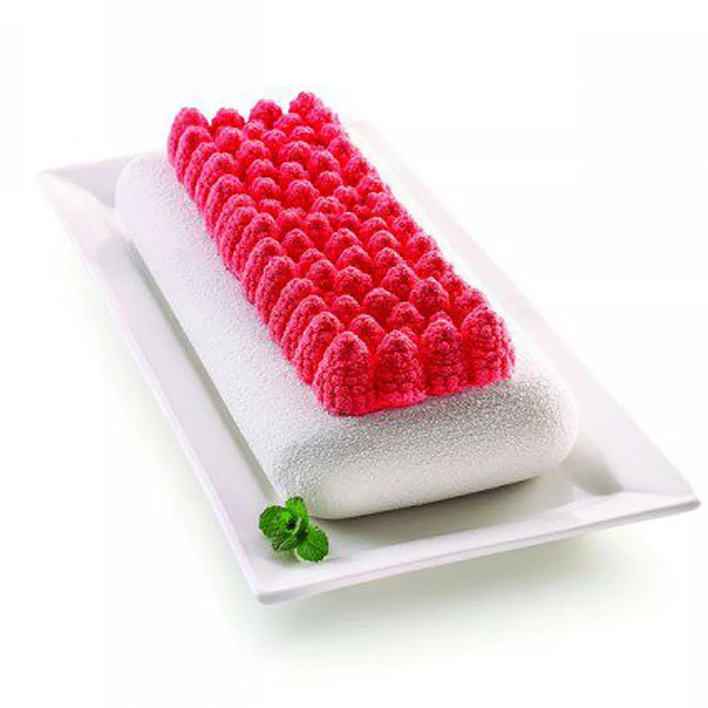 Moule Silicone Framboises Silikomart 3D Design