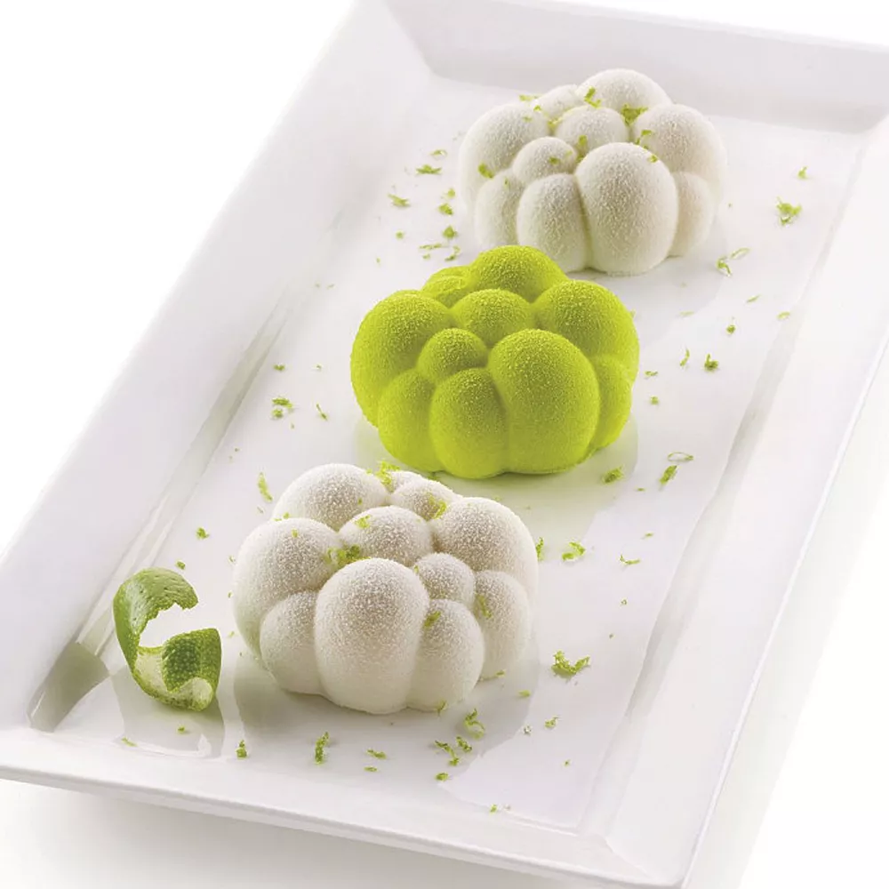 Moule Silicone Mini Bulle Silikomart 3D Design