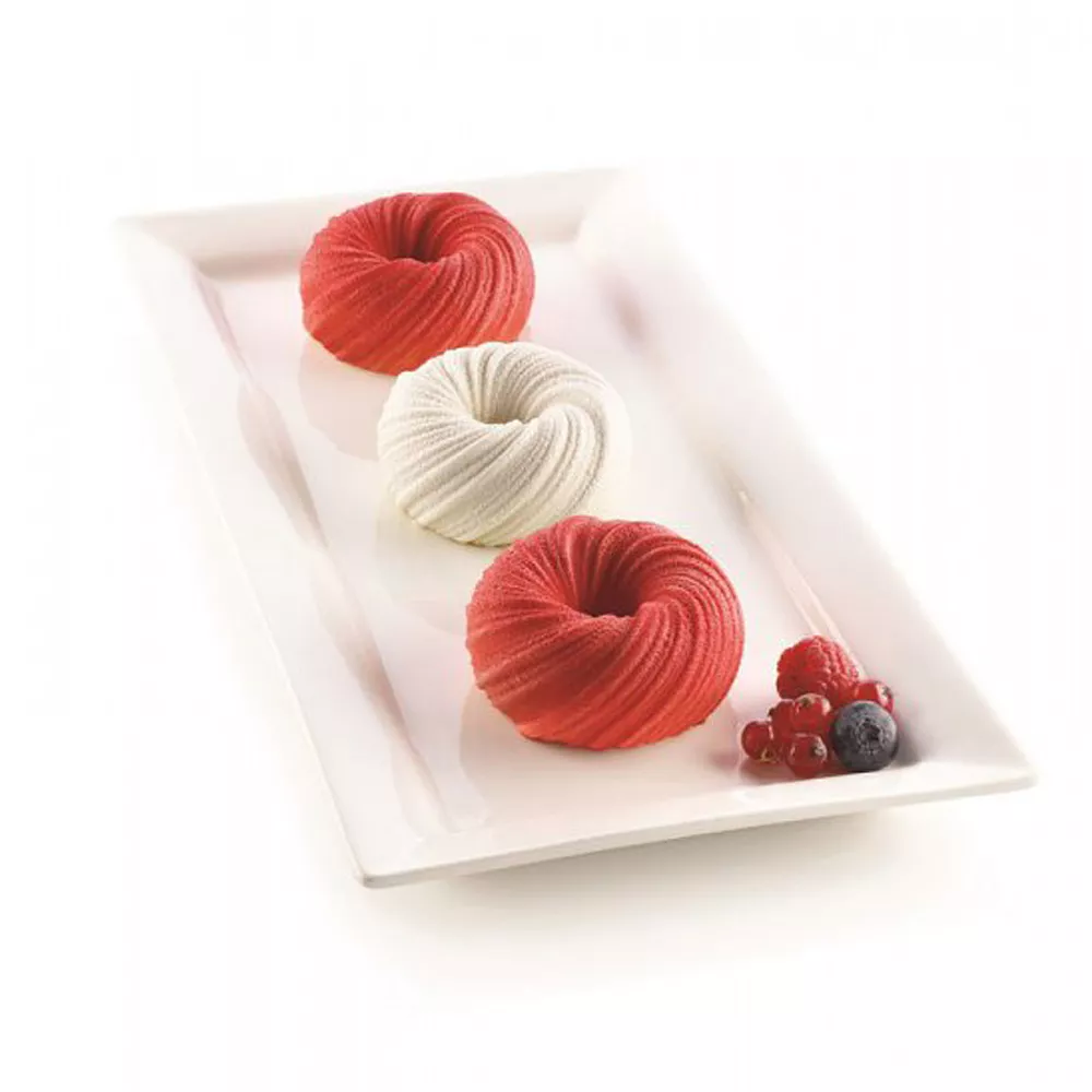 Moule Silicone Mini Intreccio Silikomart 3D Design