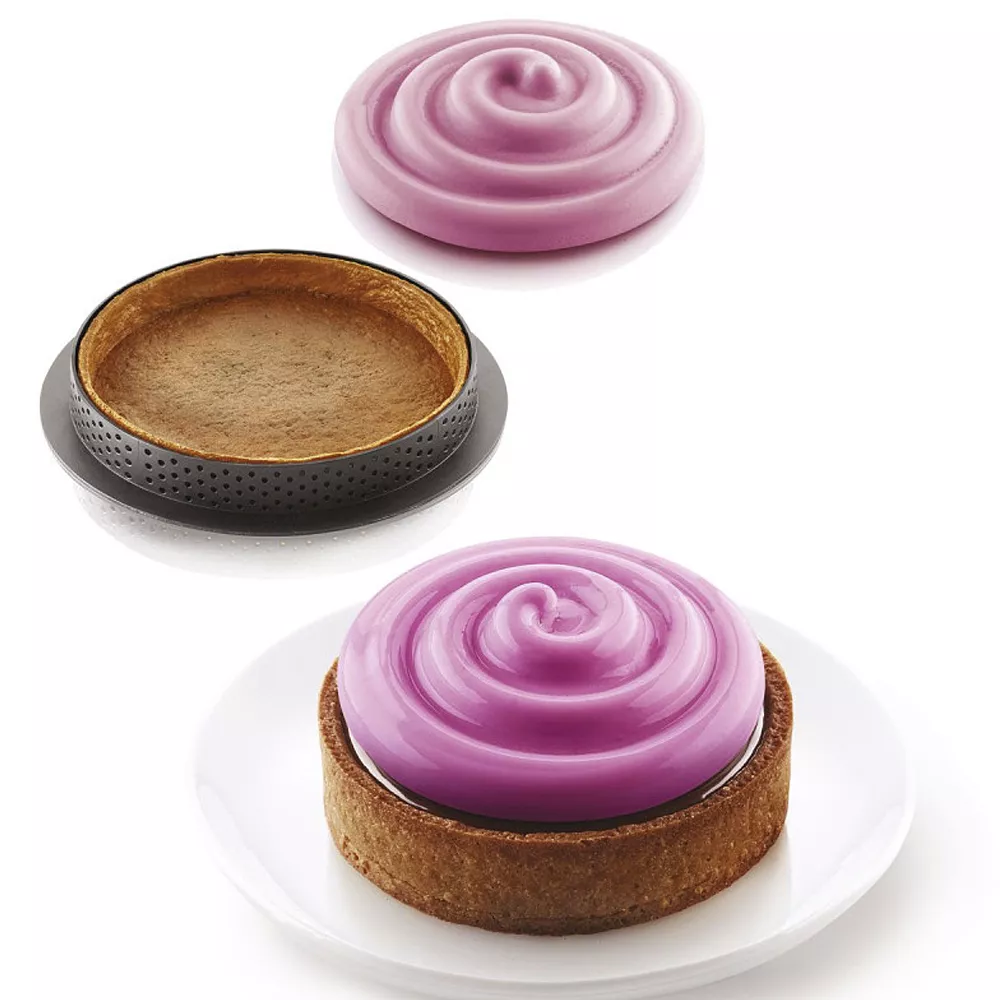 Moule Silicone Mini Twist Silikomart 3D Design