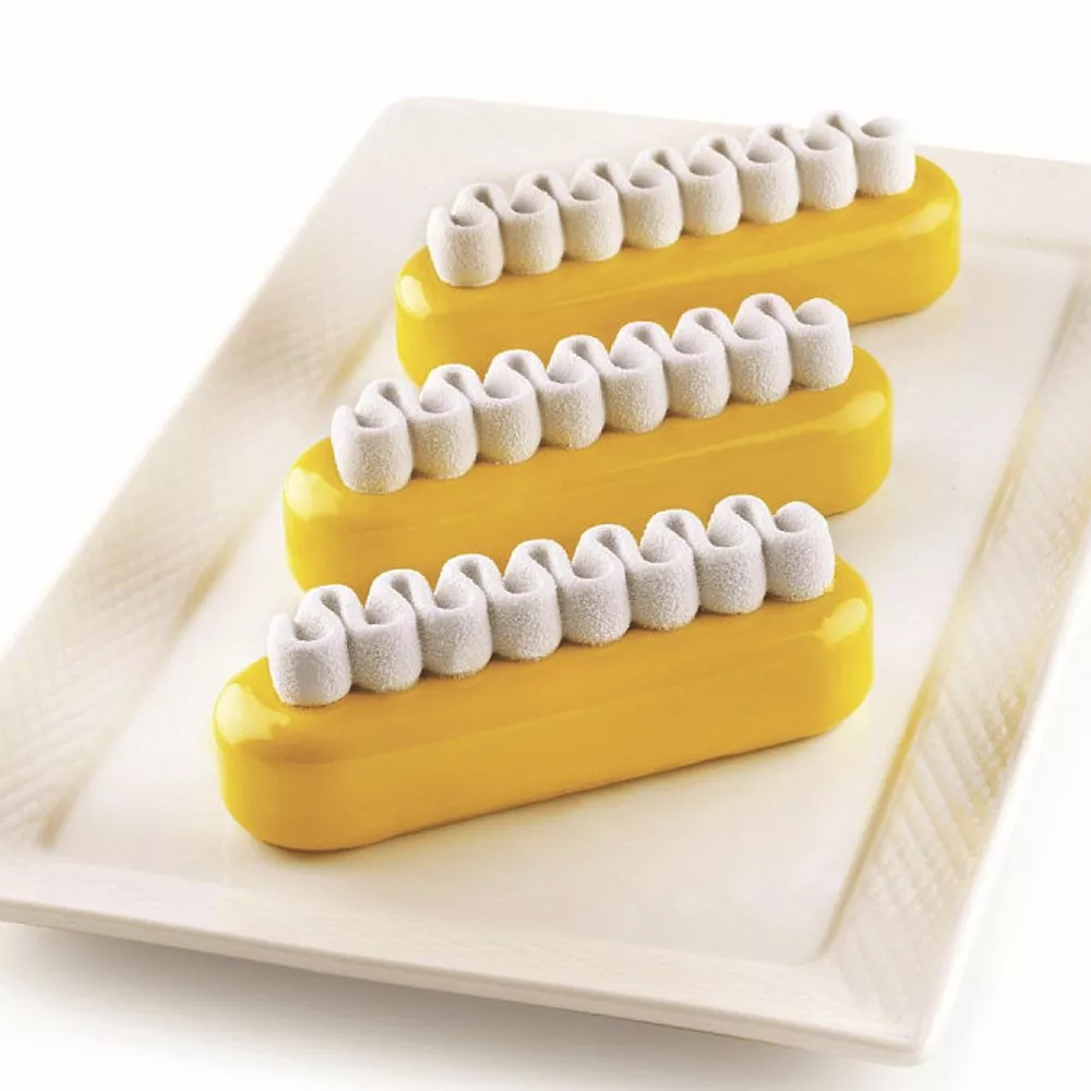 Moule Silicone Pop Eclair Silikomart 3D Design