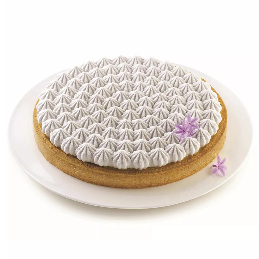 Moule Silicone à Tarte Meringuée Silikomart 3D Design