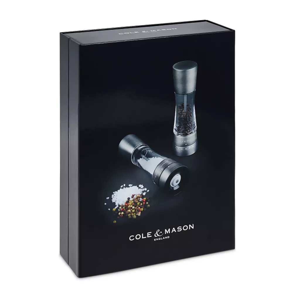 Coffret Moulin Poivre & Sel Titanium Derwent Cole & Mason