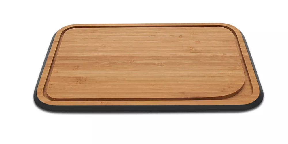 Planche à découper bicolore bambou Pebbly Natural