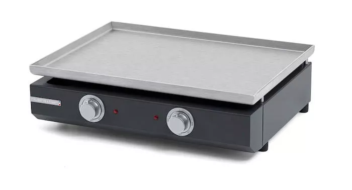 Plancha Pro inox 2 zones QPL1230 Riviera & Bar