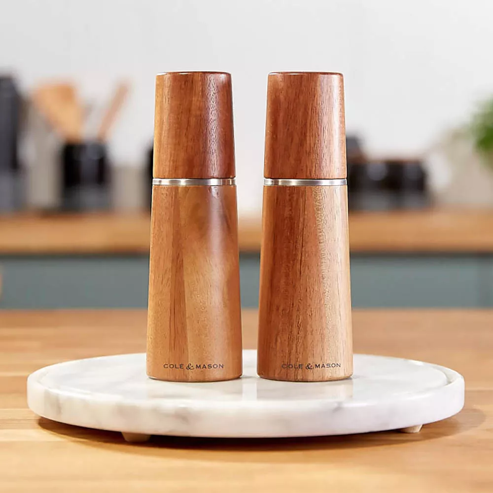Coffret Moulins poivre & sel Marlow Acacia Cole & Mason