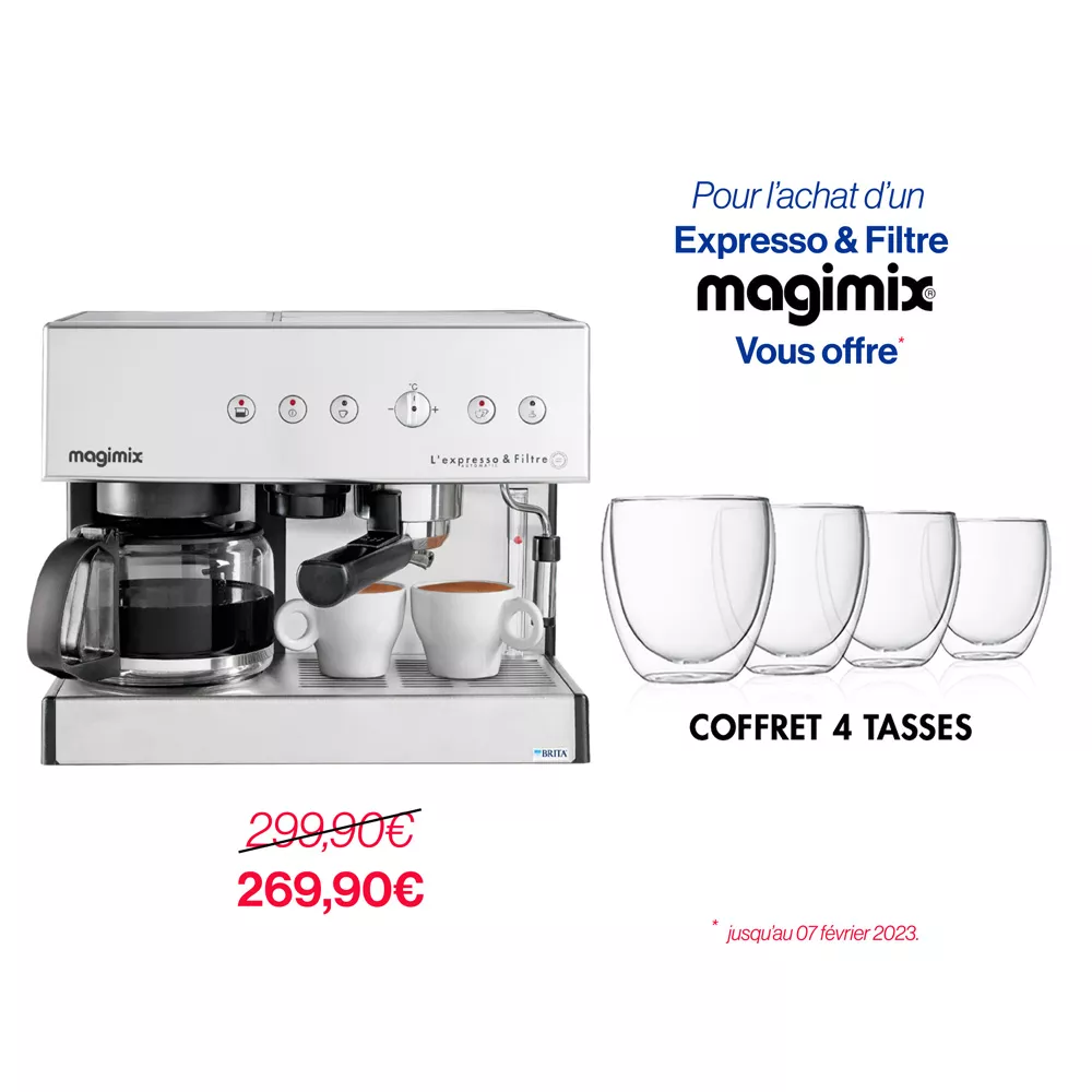 Expresso combiné Automatic Magimix
