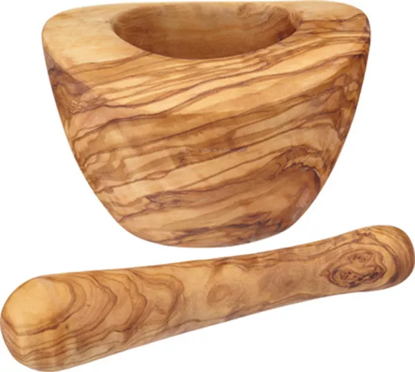 Mortier pilon en olivier Kitchen Craft