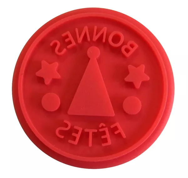 Tampon à biscuits Bonnes fêtes Yoko Design