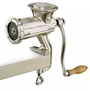 Hachoir à viande manuel