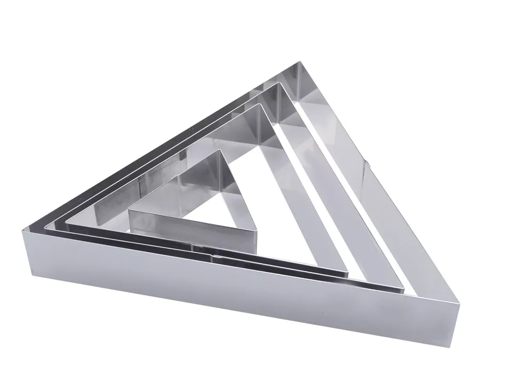 Cercle à Entremets Triangulaire Inox De Buyer