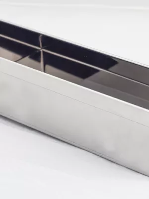 Gouttière à bûche démontable forme Carrée De Buyer