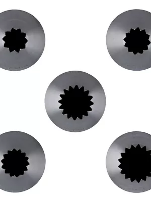 Douille Cannelée Inox "petits fours" De Buyer