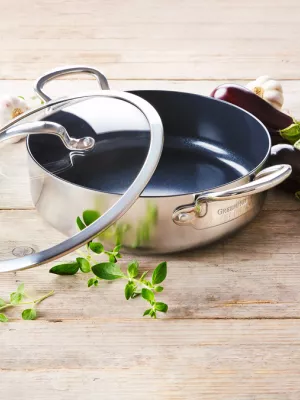 Sauteuse 2 anses anti-adhésive céramique Barcelona Evershine GreenPan