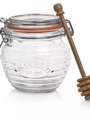 Pot à Miel en verre Kilner