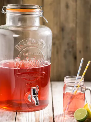 Distributeur de boissons en Verre Kilner