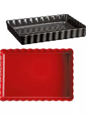 Plat à tarte Rectangulaire Emile Henry