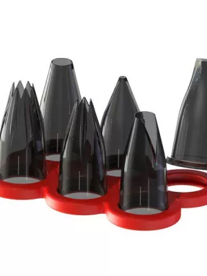 Coffret 6 Douilles Tritan Géo sur Support De Buyer