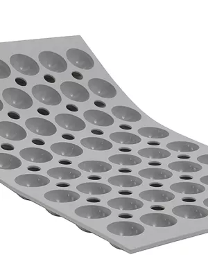 Elastomoule Mini Demi-Sphère à Fond Plat De Buyer