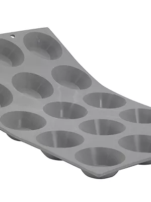 Elastomoule Mini-Tartelette ronde De Buyer