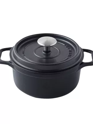 Cocotte fonte Invicta réserve d'eau ronde