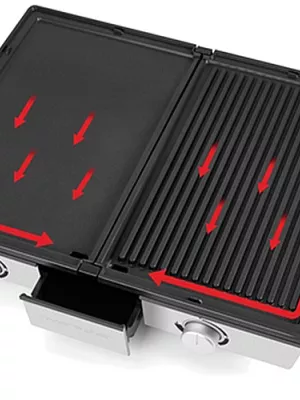 Combiné Plancha-Grill Pro QPL800 Riviera & Bar