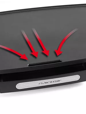 Plancha Extra Large QP350A Riviera & Bar