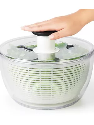 Essoreuse à salade OXO 4.0 transparente