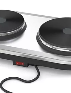 Réchaud Inox 2 plaques QRE450 Riviera & Bar