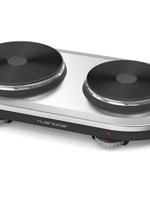 Réchaud Inox 2 plaques QRE450 Riviera & Bar