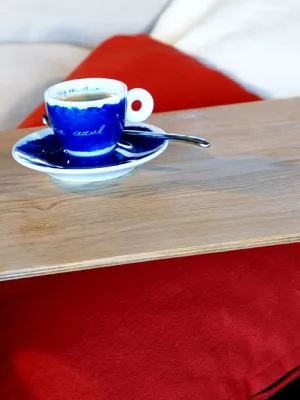 Plateau de Lit en Bambou Point Virgule