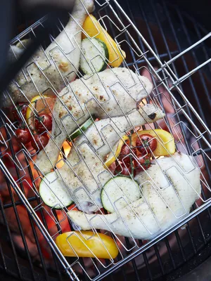 Grille Flexible BBQ Inox Point Virgule