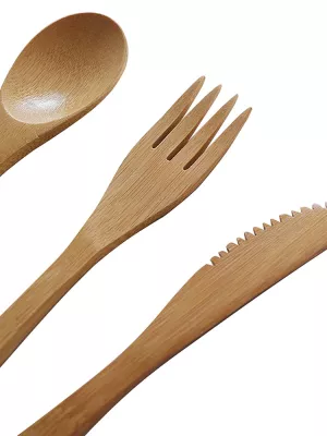 Couverts Bambou Totally Bamboo